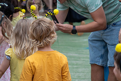 Bienenvorstellung der Kindergartenkinder